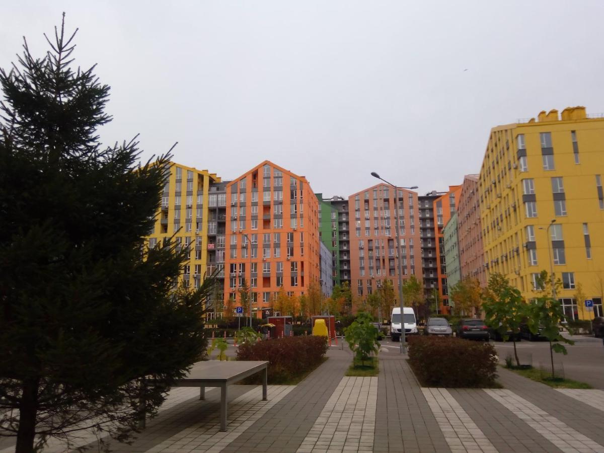 Comfortable Studio Apartments In A Secure Residential Complex Comfort Town Кт-02 Kiev Exteriör bild